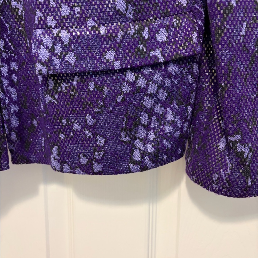 St. John Evening Patterned Knit Jacket - image 6